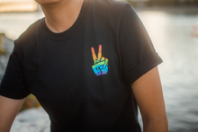 Load image into Gallery viewer, Rainbow Peace Sign
