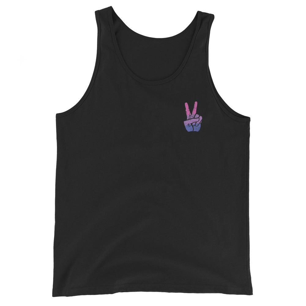 Bisexual flag - tank top - Phrsh threads Vancouver